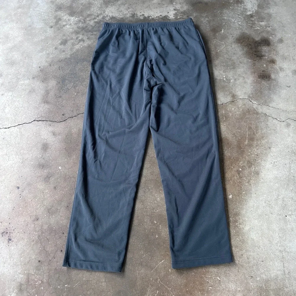 The North Face Fleece Pants Mens XL Gray Excellent Straight Leg Outdoor Lounge